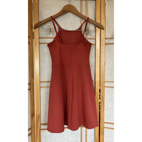 Girlfriend Collective FLOAT Naomi Strappy Dress, XSmall, Bike shorts, Pockets - Picture 7 of 14